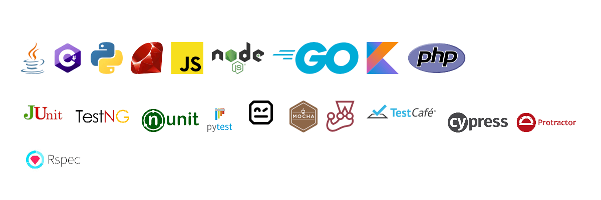 languages-and-test-frameworks