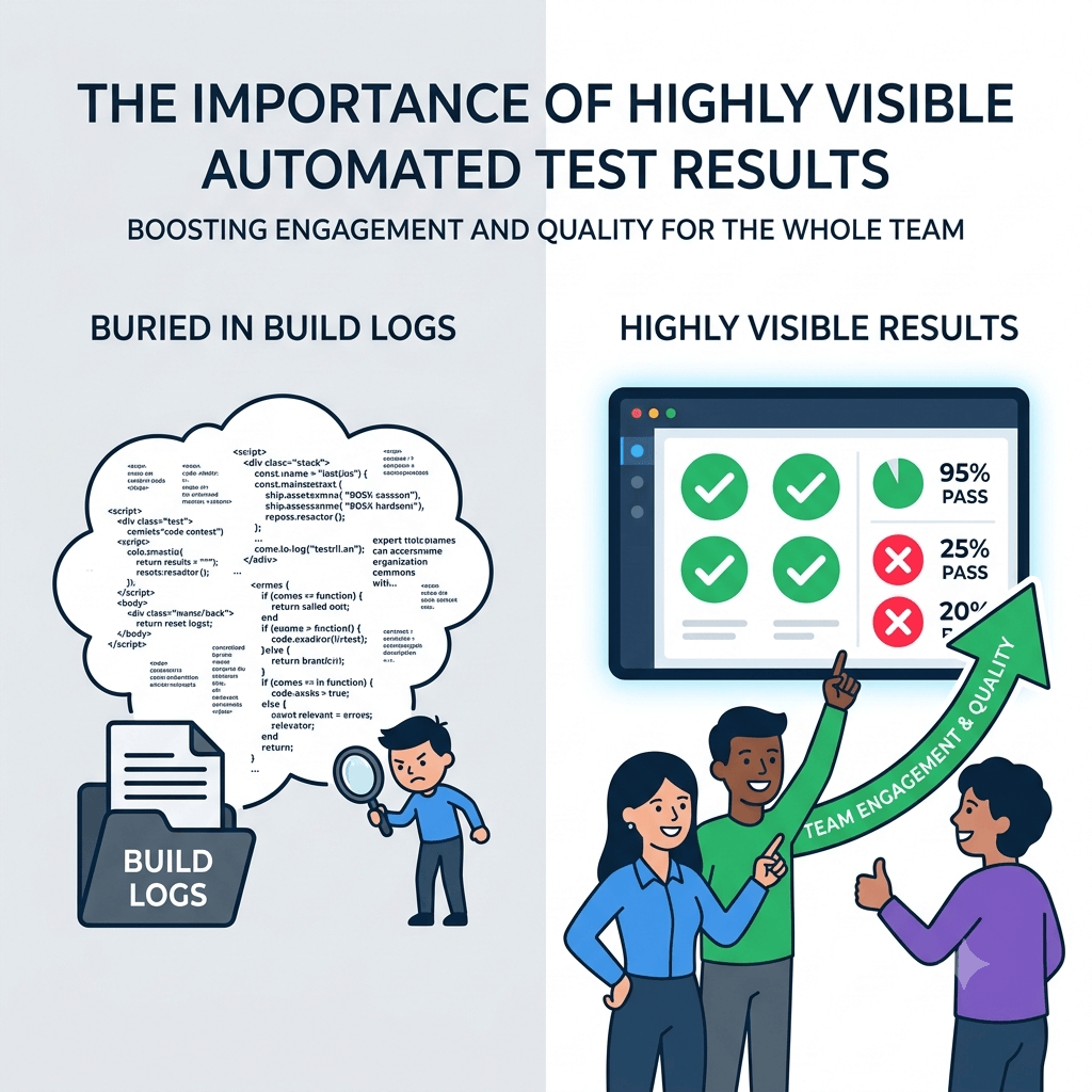 The Importance of Highly Visible Automated Test Results