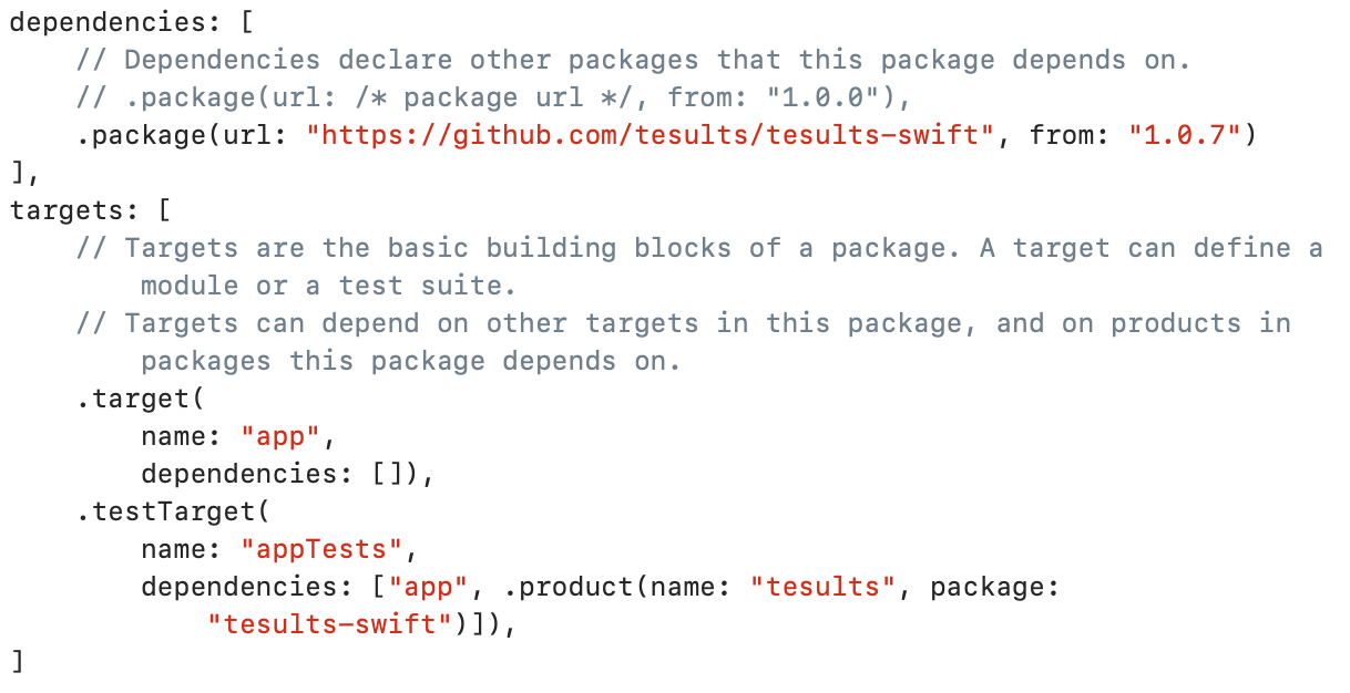 tesults-swift-package-dependency-check